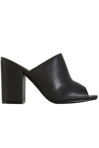 Ardi Chunky Heel Mule