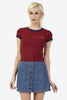 Casper Cherry Striped Ringer by Echo Club House