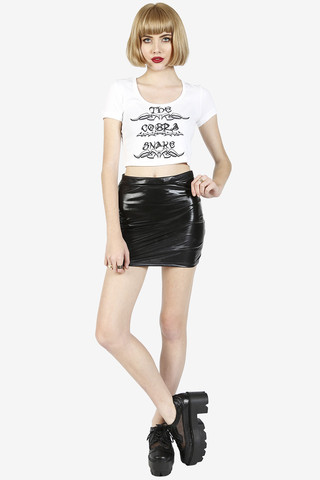 Tribal Cobrasnake Crop Top by The Cobra Shop