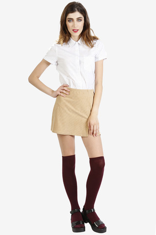 Hometeam Pinstripe Blouse
